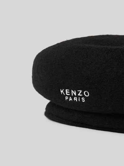 Kenzo Barett mit Label-Detail Black 3