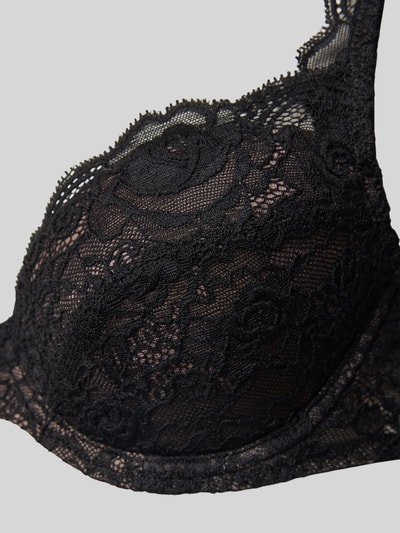 Marie Jo Push-up-bh van kant, model 'Cyrile' Metallic zwart - 2
