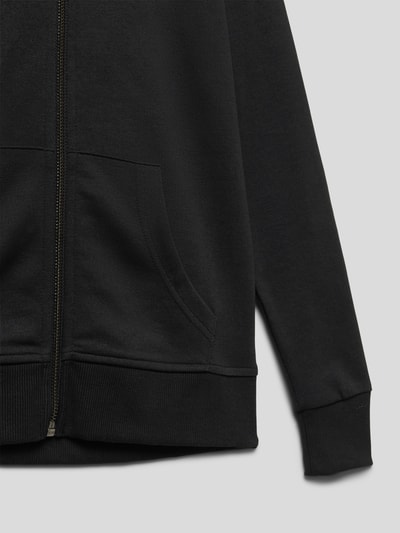 Jack & Jones Sweatjack met capuchon, model 'BASIC' Zwart - 2