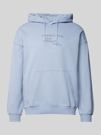 Only & Sons Hoodie mit Kängurutasche Modell 'AARON' Hellblau 2