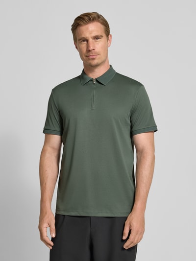 SELECTED HOMME Regular Fit Poloshirt aus Baumwoll-Mix Modell 'FAVE' Hellgruen 4