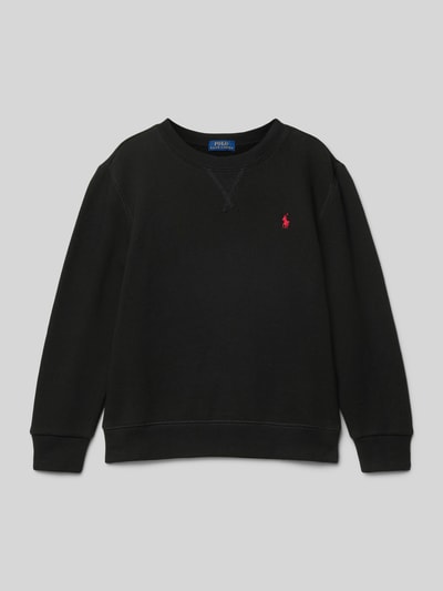 Polo Ralph Lauren Kids Sweatshirt mit Logo-Stitching Black 1