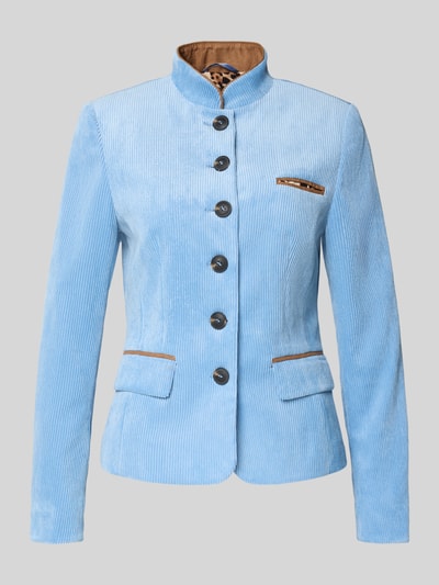 WHITE LABEL Żakiet z fakturowanym wzorem Jasnoniebieski 2