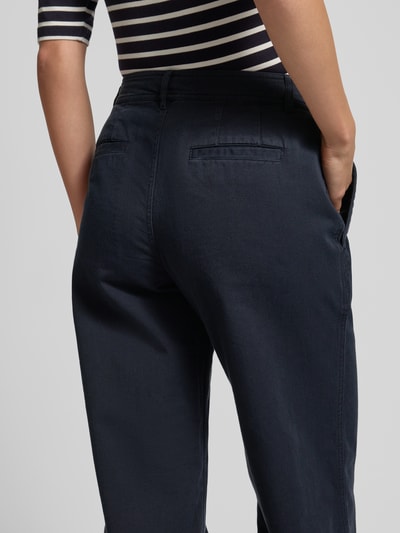 Lauren Ralph Lauren Stoffen broek met achterzakken, model 'MAHKEY' Donkerblauw - 3