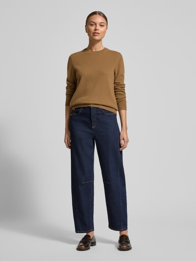 Marc Cain Relaxed fit jeans in 5-pocketmodel Marineblauw gemêleerd - 1