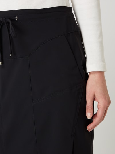 Raffaello Rossi Rok met stretch, model 'Waris' Zwart - 3