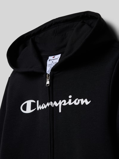 CHAMPION Sweatjacke mit Kapuze Black 2