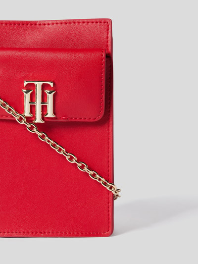 Tommy Hilfiger Schoudertas in leerlook Rood - 2