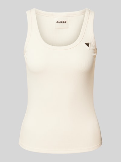 Guess Activewear Tanktop mit Label-Detail Ecru 2