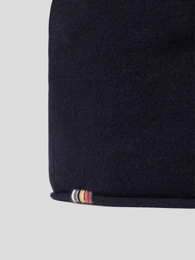 Extreme Cashmere Beanie mit Brand-Detail Dunkelblau 3