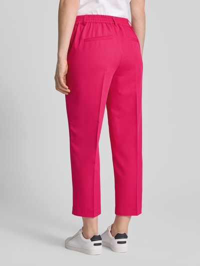 Kaffe Regular Fit Stoffhose mit verkürztem Schnitt Modell 'SAKURA' Pink 5