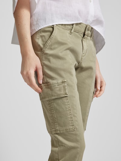 Buena Vista Slim Fit Cargohose mit verkürztem Schnitt Schilf 3