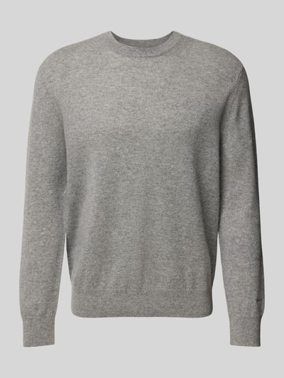 Gant Gebreide pullover van kasjmier met ronde hals Donkergrijs gemêleerd - 2