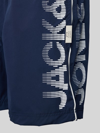 Jack & Jones Zwembroek met labelprint, model 'STMAUI' Donkerblauw - 2