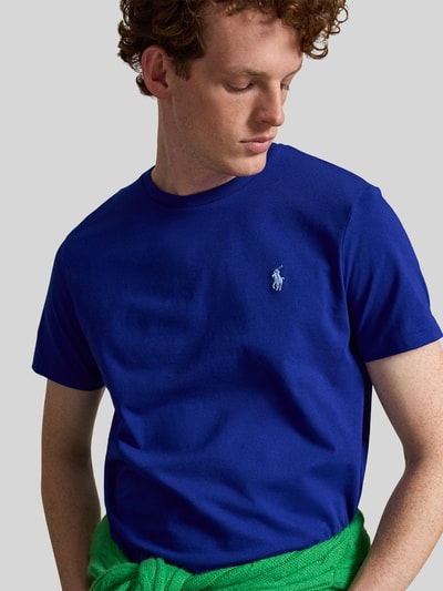 Polo Ralph Lauren Regular Fit T-Shirt aus reiner Baumwolle Royal 3