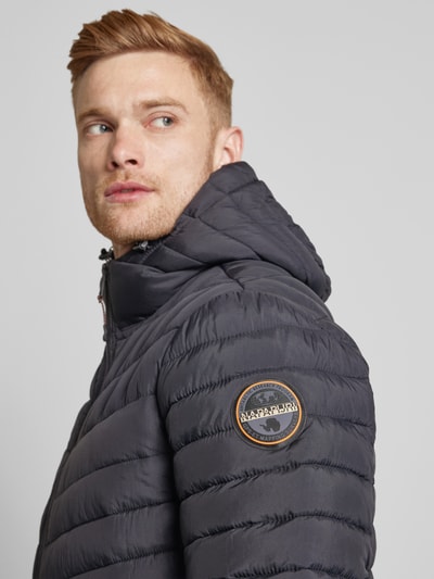 Napapijri Steppjacke mit Stehkragen Modell 'LAPAZ' Black 3