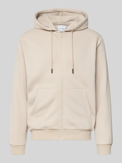 Jack & Jones Sweatjacke mit Kapuze Modell 'BRADLEY' Beige 2