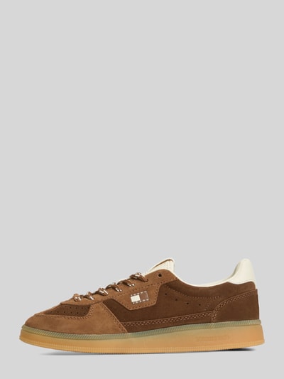 Tommy Jeans Sneaker aus Veloursleder mit Logo-Details Dunkelbraun 2