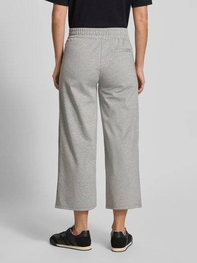ICHI Stoffhose mit Eingrifftaschen Hellgrau 5