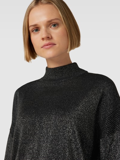 Esprit Gebreide pullover met viscose en effectgaren Zilver - 3