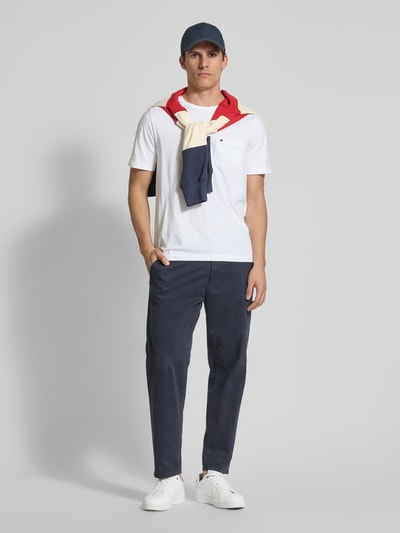 Tommy Hilfiger Regular fit T-shirt van puur katoen Wit - 1