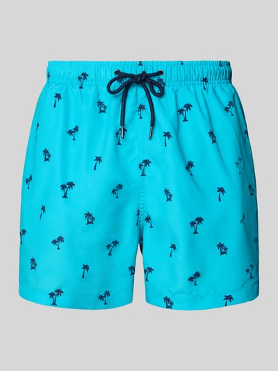 MCNEAL Badehose mit elastischem Bund Tuerkis 1