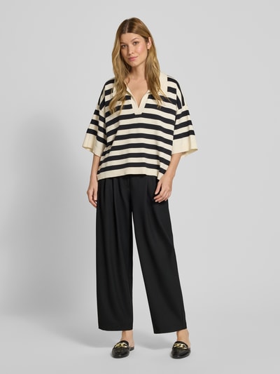 Cambio Stoffhose in verkürzter Passform Modell 'ERIN' Black 1