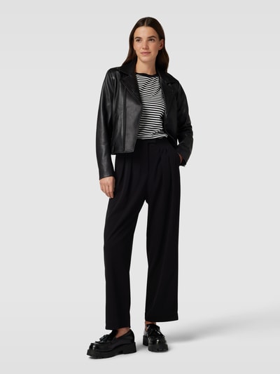 MaxMara Leisure Stoffhose mit Gesäßtaschen Modell 'QUIRINO' Black 1