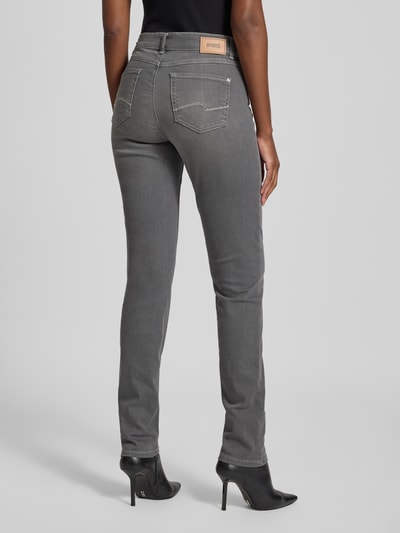 ANGELS Jeansy o kroju regular fit z 5 kieszeniami model ‘CICI 34’ Grafitowy 5