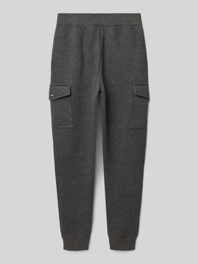 Polo Ralph Lauren Teens Sweatpants met cargozakken en elastische band Middengrijs - 3