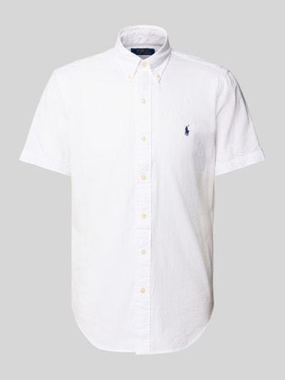 Polo Ralph Lauren Freizeithemd mit Knopfleiste Weiss 2
