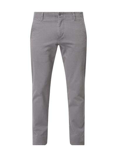 DOCKERS Slim tapered fit chino met stretch  Antraciet - 2