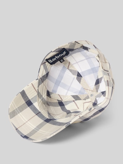 Barbour Basecap aus reiner Baumwolle Beige 2