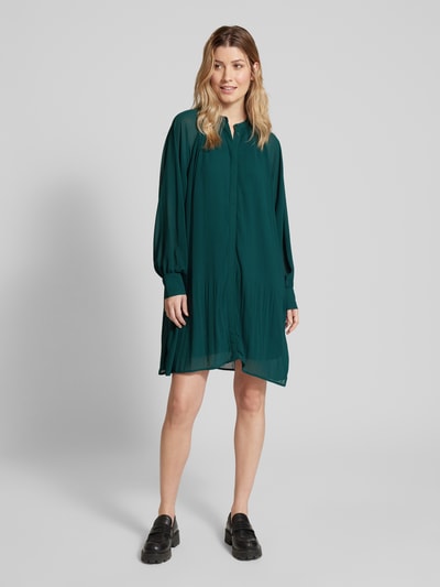 Apricot Mini-jurk met korte knoopsluiting Groen - 1