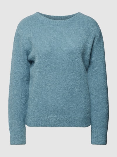 Marc O'Polo Strickpullover mit Strukturmuster Bleu 1