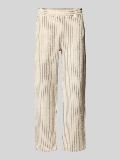 Les Deux Hose mit Strukturmuster Modell 'Houston' Offwhite 2