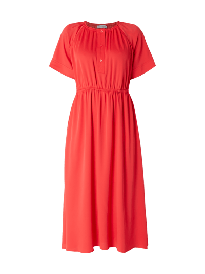 CK Calvin Klein Kleid mit Eingrifftaschen  Rot 2