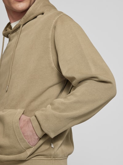 Jack & Jones Hoodie mit Känguru-Tasche Modell 'CHARGE FADED' Beige 3