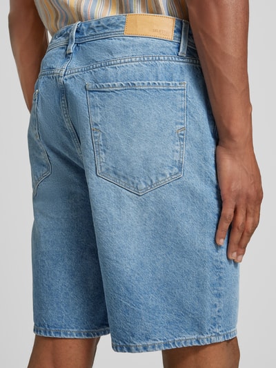 SELECTED HOMME Bermudas im 5-Pocket-Design Jeansblau 3