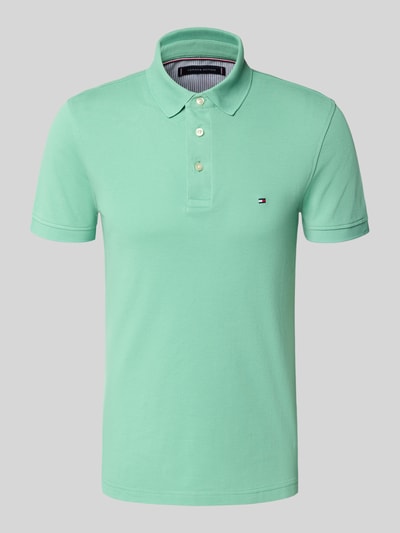Tommy Hilfiger Slim Fit Poloshirt aus Baumwoll-Elasthan-Mix Apfel 2