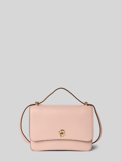 BOSS Torba na ramię z aplikacją z logo Różowawy 2