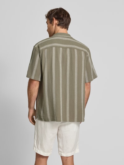 SELECTED HOMME Freizeithemd mit Knopfleiste Oliv 5