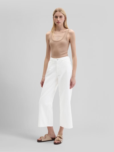 Marc O'Polo Regular Fit Top aus Baumwoll-Mix Sand 1