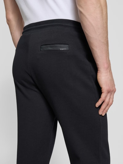 bugatti Regular Fit Sweatpants mit Tunnelzug Black 3