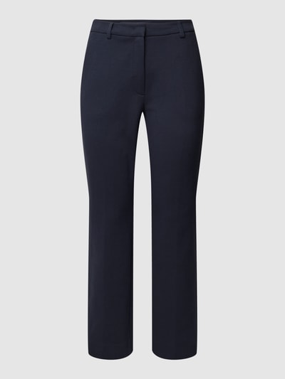 Weekend Max Mara Broek met paspelzakken aan de achterkant, model 'BASCO' Marineblauw - 2