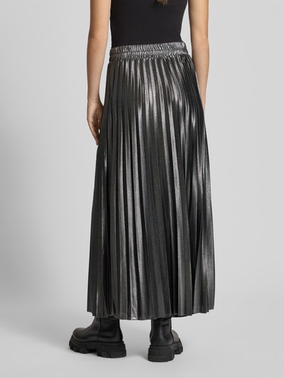 Only Ausgestellter Plissee-Rock mit elastischem Bund Modell 'LYON' Black 5