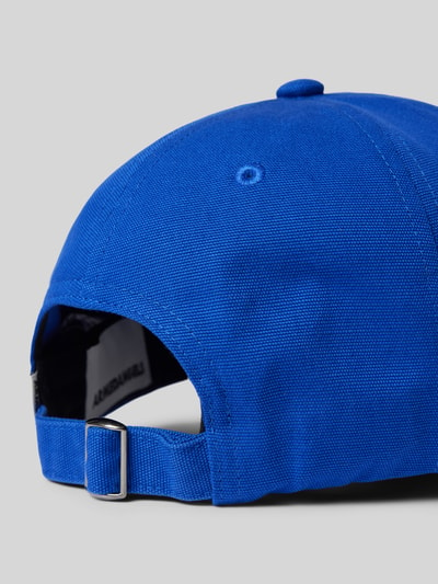 Armedangels Basecap mit Label-Stitching Modell 'YENAAS' Royal 3