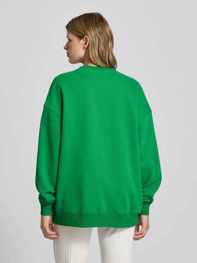 OH APRIL Oversized Sweatshirt mit Rundhalsausschnitt Modell 'Good Vibes' Gruen 5