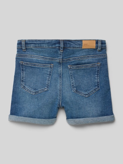 Only Slim Fit Jeansshorts aus Baumwoll-Mix Modell 'PHINE' Jeansblau 3