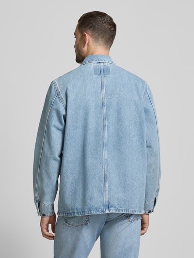 Levi's® Jeansjacke mit Brusttaschen Modell 'BROADWAY' Hellblau 5